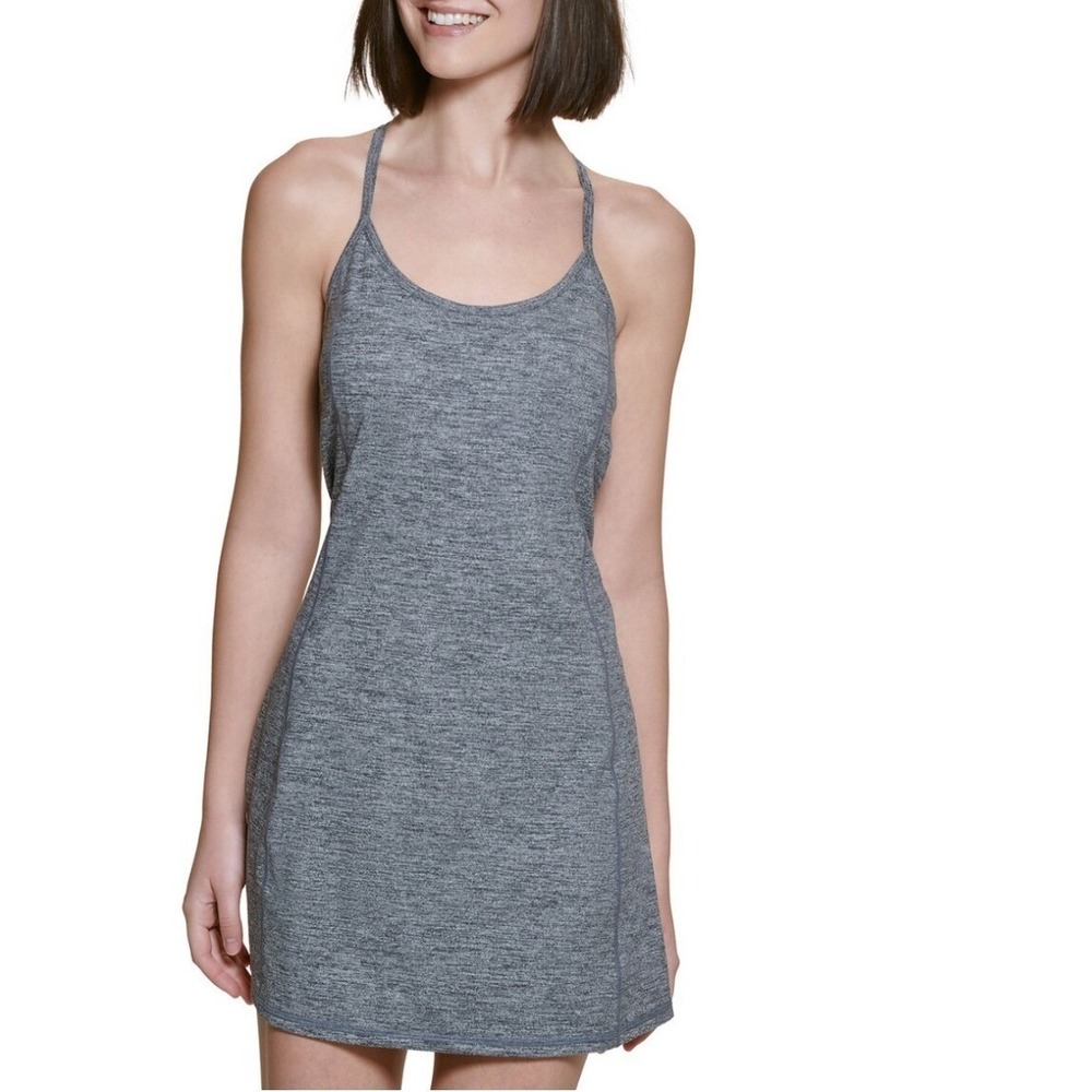 Calvin Klein Performance athletic tennis‎ pickleball dress racer back and bra S